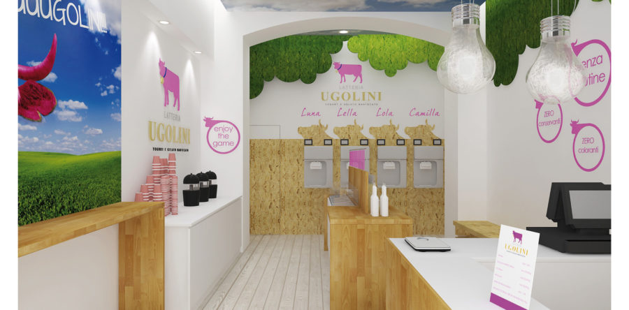 Arredamento grafico punto vendita