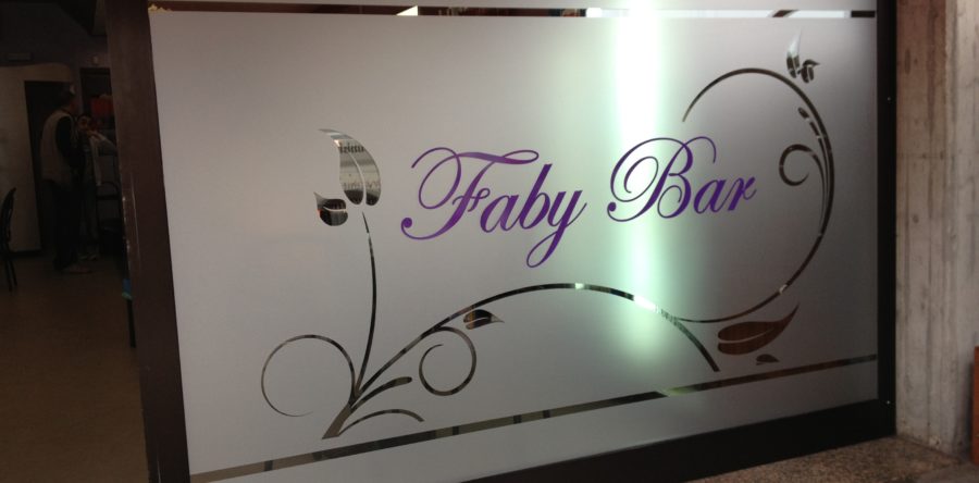 Decorazione Vetrine Bar