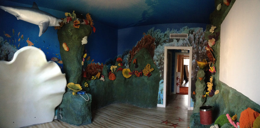 Decorazione stanza tematica Gardaland