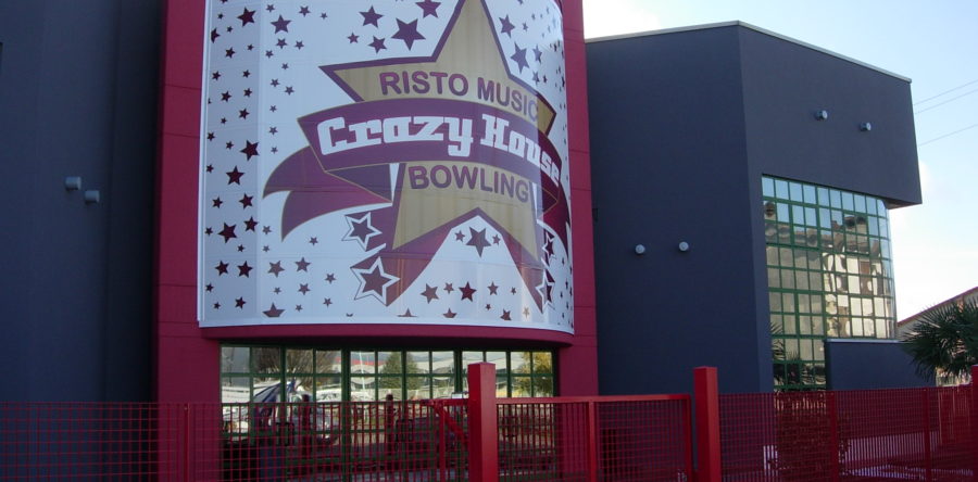 Insegna luminosa 8×8 mt