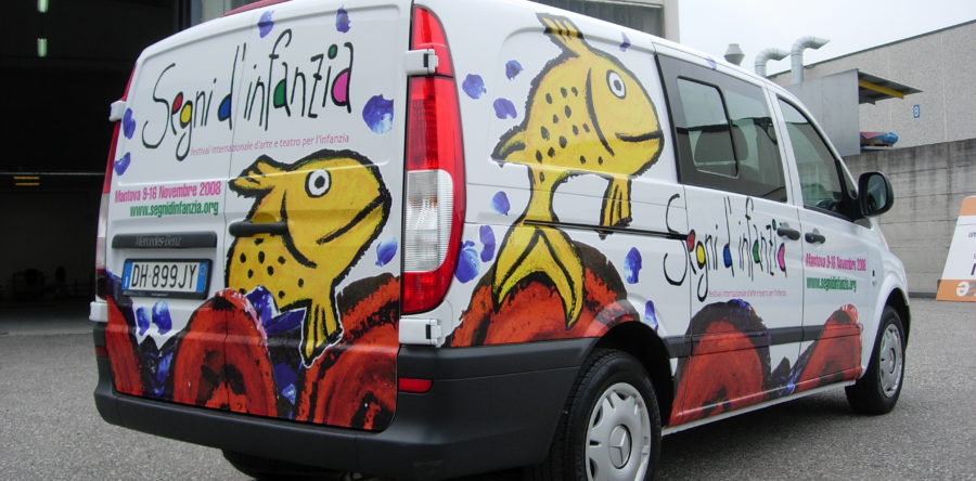 Decorazione total cover furgone